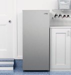 KoolMore 7 Cu. Ft. Convertible Stainless Steel Freezer