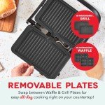 Flex Press Grill System with Removable Plates