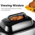 Sunvivi 24 Quart Electric Roaster with Lid