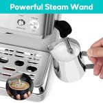 CASABREWS 20 Bar Espresso Machine with Milk Frother
