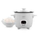 Dash Mini Rice Cooker and Steamer, 2 Cups