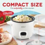 Dash Mini Rice Cooker and Steamer, 2 Cups