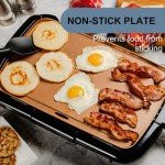 OVENTE Electric Griddle with Non-Stick Surface