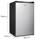 Midea 4.4 Cu. Ft. Reversible Compact Refrigerator