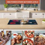 Empava 30-Inch Electric Cooktop with 4 Burners