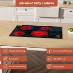 Empava 30-Inch Electric Cooktop with 4 Burners