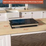 Empava 30-Inch Electric Cooktop with 4 Burners