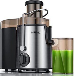 SiFENE Quick Centrifugal Juicer with 3" Mouth