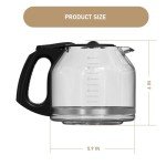 12-Cup Coffee Carafe for Mr. Coffee Makers