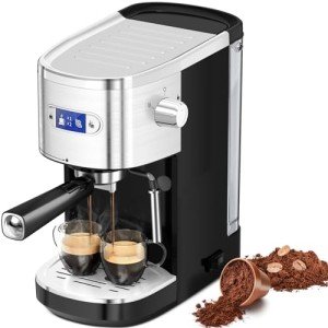 ZAFRO 20 Bar Espresso Machine with Milk Frother
