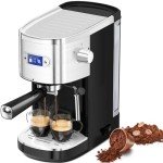 ZAFRO 20 Bar Espresso Machine with Milk Frother