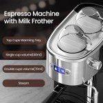 ZAFRO 20 Bar Espresso Machine with Milk Frother