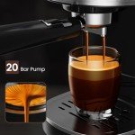 ZAFRO 20 Bar Espresso Machine with Milk Frother
