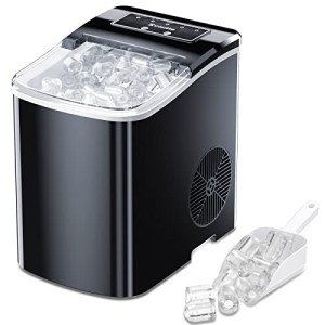 Portable Ice Maker Machine – Makes 9 Cubes in 8 Minutes