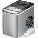 Silonn Stainless Steel Countertop Ice Maker Machine