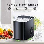 Portable Ice Maker Machine – Makes 9 Cubes in 8 Minutes