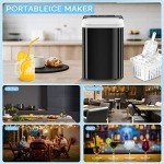 Portable Ice Maker Machine – Makes 9 Cubes in 8 Minutes