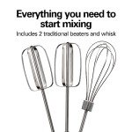 Hamilton Beach 6-Speed Electric Hand Mixer, Black