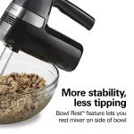 Hamilton Beach 6-Speed Electric Hand Mixer, Black