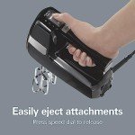 Hamilton Beach 6-Speed Electric Hand Mixer, Black