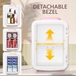 EUHOMY 4L Mini Fridge for Skincare & Beverages