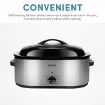 Aroma 22Qt Stainless Steel Roaster Oven