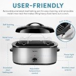 Aroma 22Qt Stainless Steel Roaster Oven