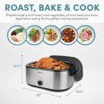 Aroma 22Qt Stainless Steel Roaster Oven