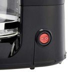 12-Cup Black & Stainless Steel Coffee Maker