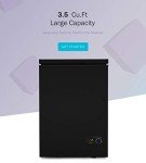ADT 3.5 Cu. Ft. Chest Freezer - Black