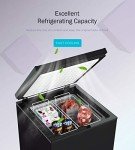 ADT 3.5 Cu. Ft. Chest Freezer - Black