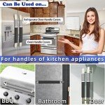 Refrigerator Door Handle Covers - Set of 4