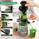 Bear Slow Cold Press Juicer with Large Chute