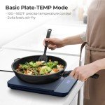 Portable Induction Cooktop with Digital Temperature Control