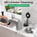 Bear Slow Cold Press Juicer with Large Chute