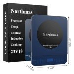 Portable Induction Cooktop with Digital Temperature Control