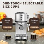 Amzchef 20 Bar Professional Espresso Machine