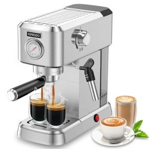 Pokk 20 Bar Espresso Machine with Milk Frother