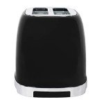 VETTA Retro 2-Slice Extra-Wide Toaster, Black