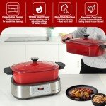 Spoonlemon 5.8QT Electric Dutch Oven Multi-Cooker