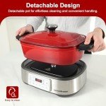 Spoonlemon 5.8QT Electric Dutch Oven Multi-Cooker