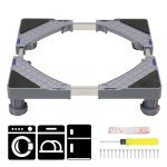 Adjustable Mini Fridge Stand with Strong Feet