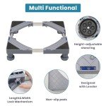 Adjustable Mini Fridge Stand with Strong Feet