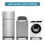 Adjustable Mini Fridge Stand with Strong Feet