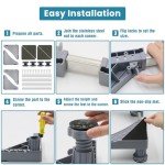 Adjustable Mini Fridge Stand with Strong Feet