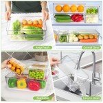 14 Stackable Refrigerator Containers with Lids