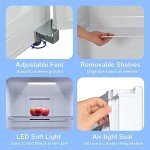 SMETA 13.8 Cuft Upright Frost-Free Freezer