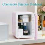 Iceblue 4L Mini Skincare Fridge - Pink