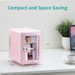 Iceblue 4L Mini Skincare Fridge - Pink