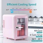 Iceblue 4L Mini Skincare Fridge - Pink